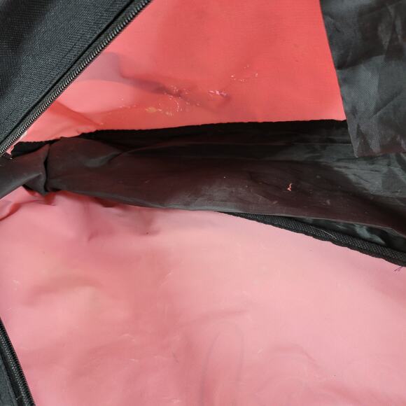 Rawlings Playmaker Softball Baseball Bat Helmet Equipment Duffle Bag Pink Black - Picture 10 of 15